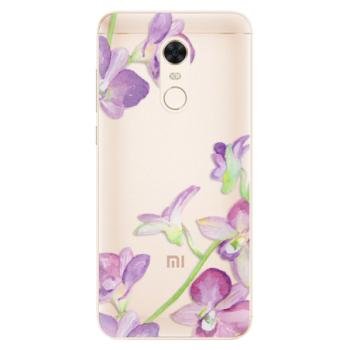 Silikonové pouzdro iSaprio - Purple Orchid - Xiaomi Redmi 5 Plus