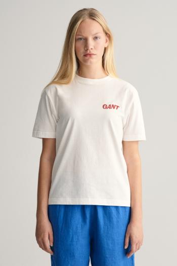 TRIČKO GANT GANT SURF ACADEMY RELAXED T-SHIRT WHITE