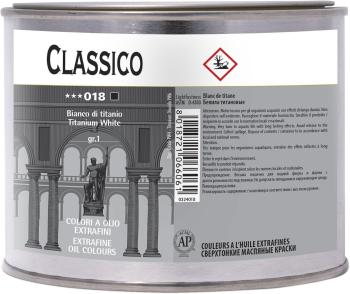 Maimeri Classico Olejová barva Titanium White 500 ml 1 ks
