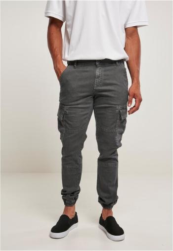 Urban Classics Washed Cargo Twill Jogging Pants darkshadow - 32