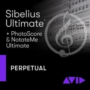 AVID Sibelius Ultimate Perpetual PhotoScore NotateMe (Digitální produkt)