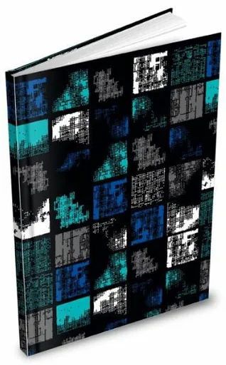 Záznamová kniha A6 MFP 100l/čtvereček ZL6105