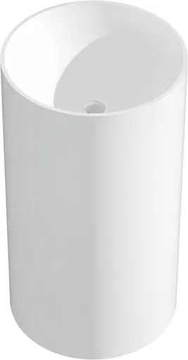 MEXEN Ajax-01 Volně stojící umyvadlo z litého mramoru 45 x 45, bílá mat 26504500