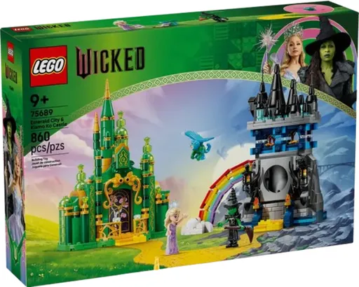 Emerald City a zámek Kiamo Ko - LEGO-Disney and Pixar’s Light (75689)