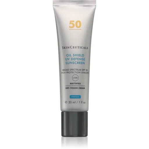 Skinceuticals Protect Oil Shield UV Defense Sunscreen SPF 50 matující opalovací krém na obličej pro mastnou pleť SPF 50 30 ml