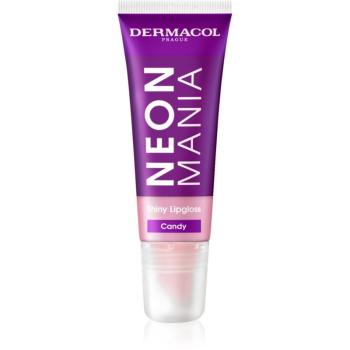 Dermacol Neon Mania lesk na pery v tube odtieň Candy 10 ml