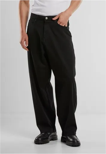 Urban Classics Tapered Twill Baggy Pants black - 28
