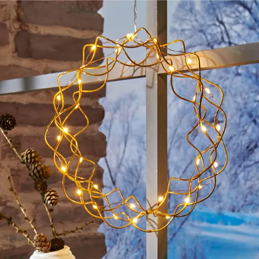 LED věnec k zavěšení