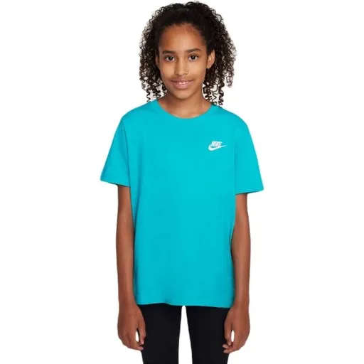 Nike SPORTSWEAR Dětské triko, tyrkysová, velikost