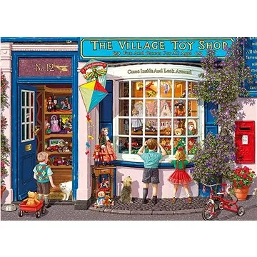 Gibsons Puzzle Plyšoví medvídci a tříkolky XL 500 dílků (G3534)