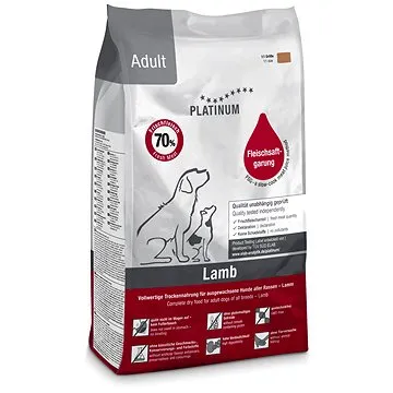 Platinum natural lamb rice jehněčí s rýží 1,5 kg (4260208740061)