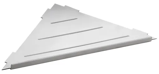 SAPHO SMART rohová police do spár 297x15x210mm, nerez lesk XJ615