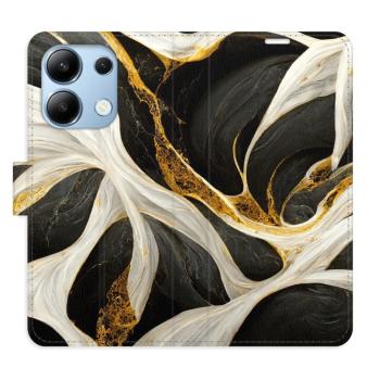 Flipové pouzdro iSaprio - BlackGold Marble - Xiaomi Redmi Note 13