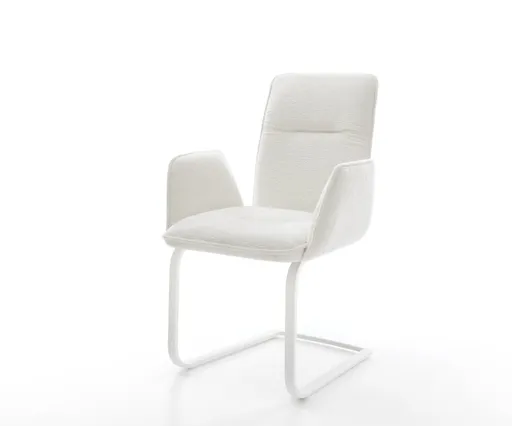 Jídelní židle Vinja-Flex bouclé měkký béžová jídelní židle