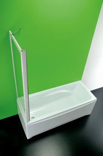 FORTE Vanová přístěna SOPRAVASCA FISSA MA Barva rámu Bílá, Rozměr A 75, Směr zavírání Univerzální Levé / Pravé, Výplň Polystyrol 2,2 mm (acrilico) BSSVF75MAP