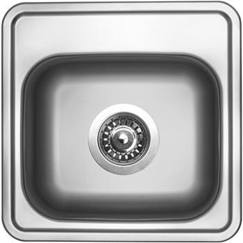 SINKS BAR 380 V 0,6mm matný (s přepadem) (STSBAM3803806V)