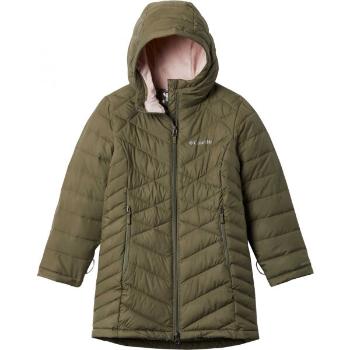 Columbia HEAVENLY LONG JACKET Dívčí bunda, khaki, velikost