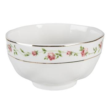 Porcelánová miska na polévku s růžičkami Cutty Rose - ∅ 11*6 cm / 300 ml CURBO