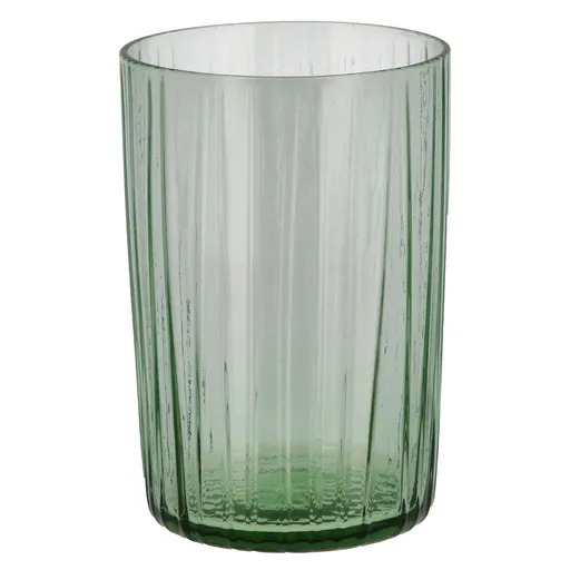 Sklenice na vodu KUSINTHA 280 ml, sada 4 ks, zelená, sklo, Bitz