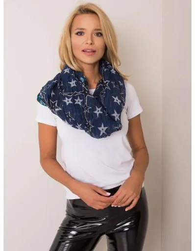 Dámský šátek květinový JACKSON námořnicky modrý