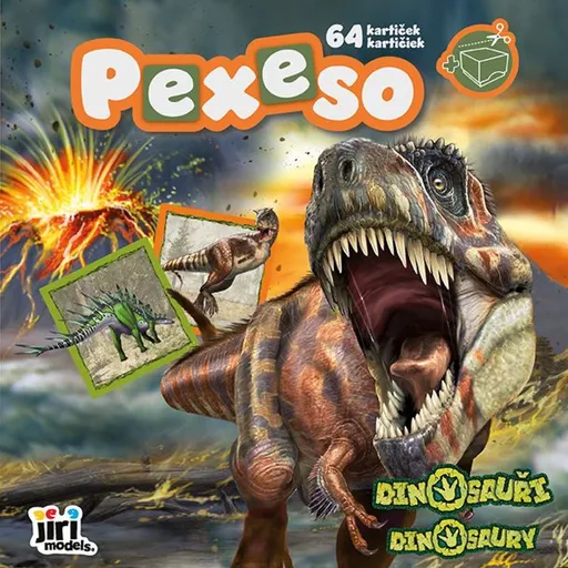 JIRI MODELS a.s. Pexeso v sešitu Dinosauři