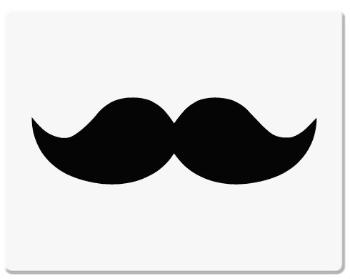 Podložka pod myš moustache