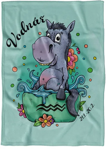 Deka Koňská znamení – vodnář (Podšití beránkem: NE)
