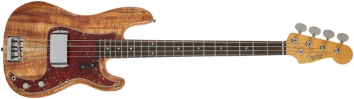 Fender Custom Shop Artisan Koa Precision Bass NOS Natural