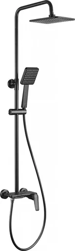 DEANTE Boro nero Sprchový sloup, se sprchovou baterií NER_N4PM
