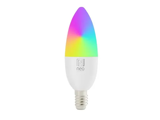 Smart LED žárovka E14 6W RGBW IMMAX NEO 07716L WiFi Tuya