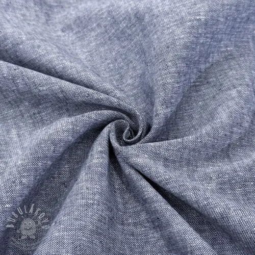 Len s bavlnou Lico navy