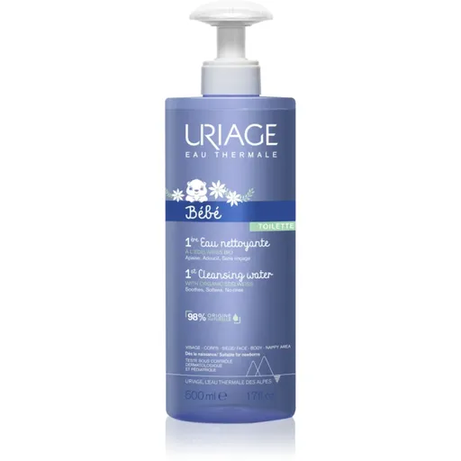 Uriage Bébé 1st Cleansing Water čisticí voda na tělo a obličej 500 ml