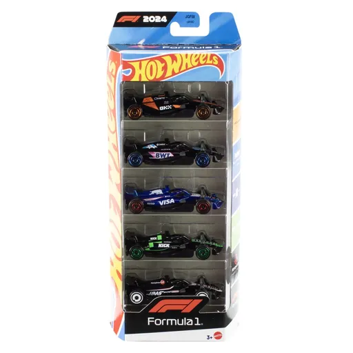 Hot Wheels 5ks angličák - závodní
