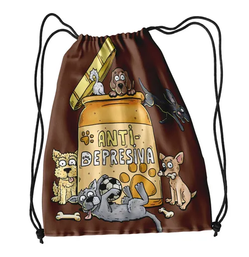 Vak na záda Antidepresiva – pes