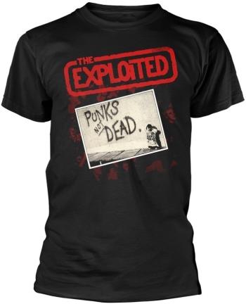 The Exploited Tričko Punks Not Dead Black 2XL