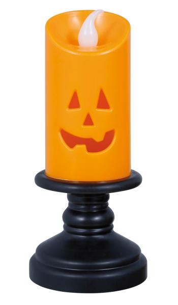 Guirca Led svíčka - Halloween, oranžová 12 cm