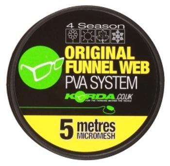 Korda pva náhradní punčocha funnel web hexmesh refill 40 mm - 5 m