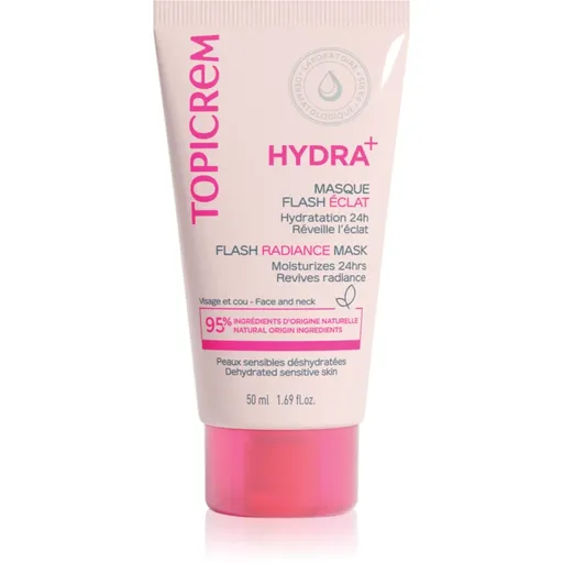 Topicrem Hydra+ Flash Radiance Mask hydratační a rozjasňující maska 50 ml