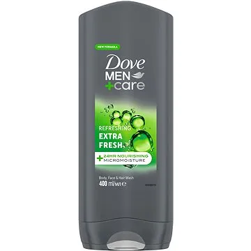 Dove Men+Care Extra Fresh sprchový gel na tělo a tvář pro muže 400ml (8720181313424)