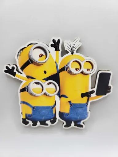 Loranc Magnetka na dort - Mimoni selfie