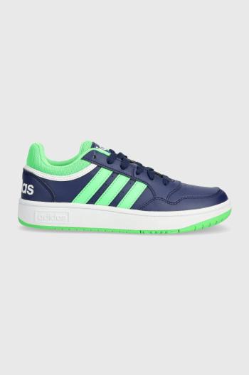 Dětské sneakers boty adidas Originals HOOPS 3.0 K zelená barva