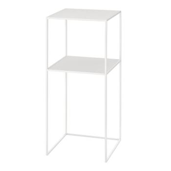 Acél tárolóasztal 35x35 cm Fera – Blomus