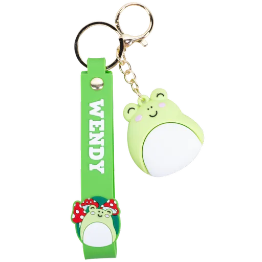 Squishmallows FIZZ Přívěsek na klíče - Žába Wendy