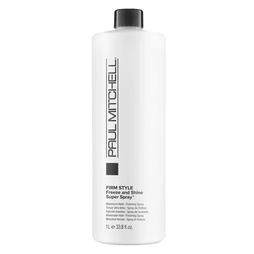 Paul Mitchell Lak na vlasy s maximální fixací Firm Style Freeze and Shine Super Spray (Maximum Hold Finishing Spray) 1000 ml - náhradní náplň