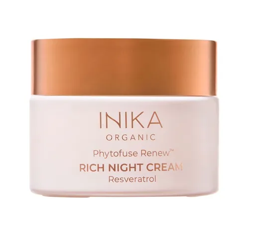 Inika Organic Výživný antioxidační noční krém s Aloe a Resveratrolem 50 ml