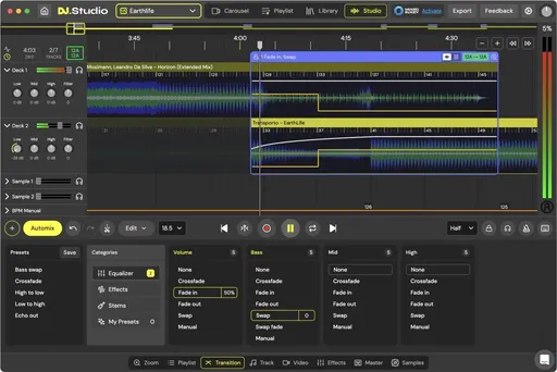 DJ.Studio Pro + Stems