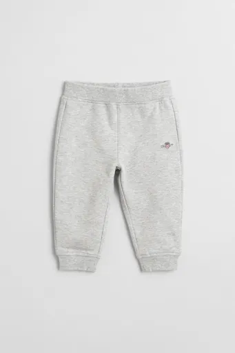 TEPLÁKY GANT SHIELD PANTS LIGHT GREY MELANGE