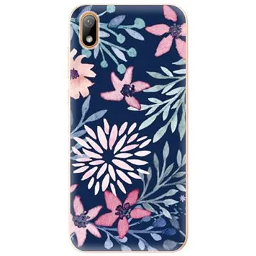 iSaprio Leaves on Blue pro Huawei Y5 2019 (leablu-TPU2-Y5-2019)