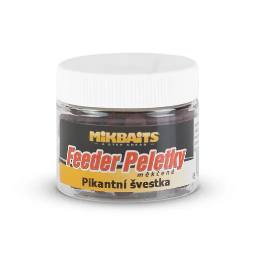 Mikbaits Měkčené feeder peletky 50ml - Pikantní švestka,Mikbaits Měkčené feeder peletky 50ml - Pikantní švestka