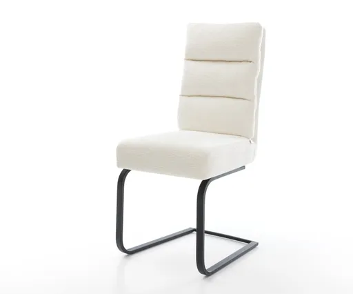 Jídelní židle Pela-Flex bouclé měkký béžová jídelní židle